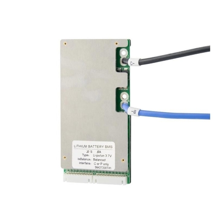 50A لیتیوم BMS سیستم 17s 60V با کنترل دما PCM PCB Protection Board