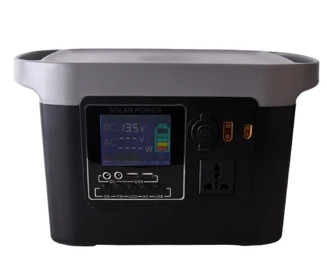 800W باتری لیتیومی ژنراتور خورشیدی کمپینگ نیروگاه قابل حمل اضطراری