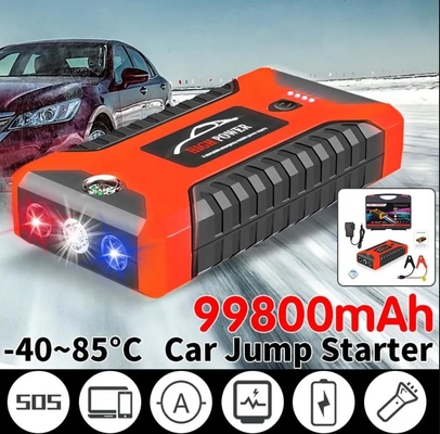 مینی اسلیم 20000mah پرش ماشین قابل حمل استارت استارت اضطراری خودرو با LED