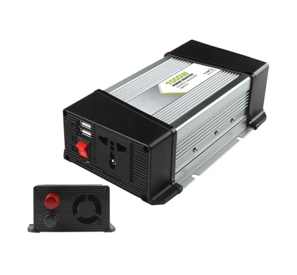 اینورتر برق سینوسی اصلاح شده DC به AC اینورتر برق 12 ولت به 220 ولت 1000 وات DC AC
