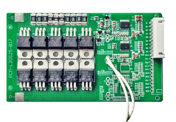 10-17S Liion / Lifepo4 Smart BMS System 40A 60A 80A برای بسته باتری 36v 48v 60v