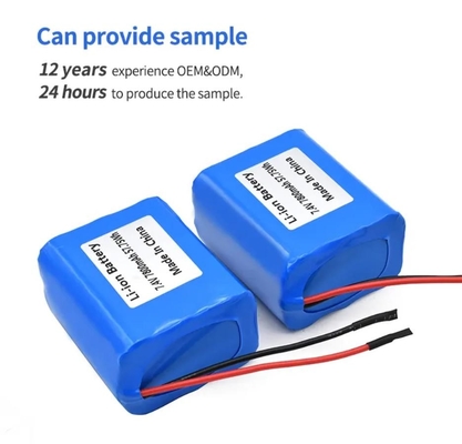 2600mah 3000mah 3.7V 7.4V 7800mah 9ah 18650 بسته باتری لیتیوم یون قابل شارژ