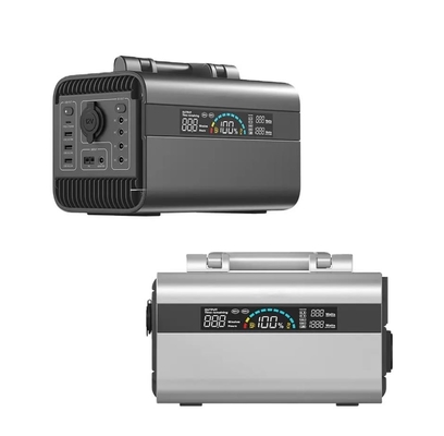 نمایشگر LCD بزرگ برق را بررسی کنید پاوربانک قابل حمل کمپینگ چپ AC قابل شارژ