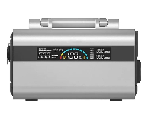 نمایشگر LCD بزرگ برق را بررسی کنید پاوربانک قابل حمل کمپینگ چپ AC قابل شارژ