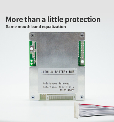 سیستم مدیریت باتری 7S 8S 10S LiFePO4 BMS 30A برای برد مدار لیتیومی