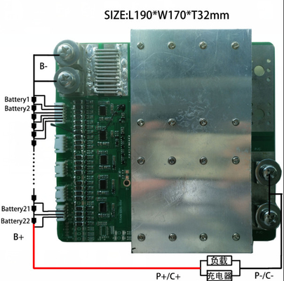 5S 12v لیتیوم BMS، باتری Lifepo4 BMS 30A به طور خودکار برای خودروهای الکتریکی راه اندازی شد