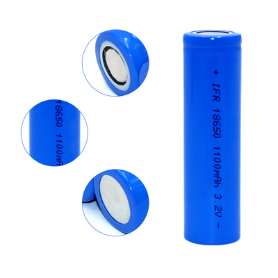 باتری IFR 18650 LiFePO4 10A 3.2V 1100mah با نرخ تخلیه بالا