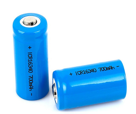 RCR123A باتری یون لیتیوم سلول عمیق سیکل 3.7 ولت 700 mah 16340