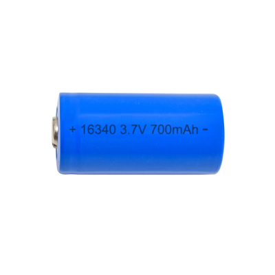 RCR123A باتری یون لیتیوم سلول عمیق سیکل 3.7 ولت 700 mah 16340