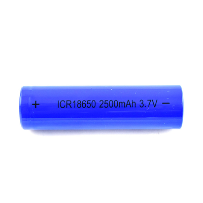 باتری قابل شارژ 18650 3.7 V 2500mah برای پاوربانک های چراغ قوه