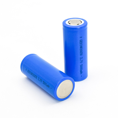 Flat Top 26650 باتری قابل شارژ 5000mah برای فن های کوچک چراغ قوه