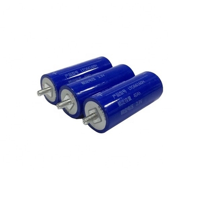 30000+ چرخه LTO باتری سلول 66160 2.3 ولت 30 ساعت 35 ساعت 40 ساعت آبی رنگ PVC