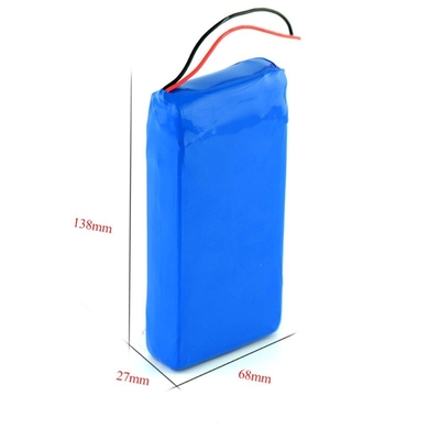 بسته های باتری لیتیوم یونی 9000mah 18650، باتری لیتیوم یون قابل شارژ 7.4 ولت