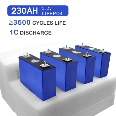 بسته های باتری 3.2 ولتی LiFePO4 100 ساعت 200 ساعت 230 ساعت برای ذخیره سازی نور خورشیدی