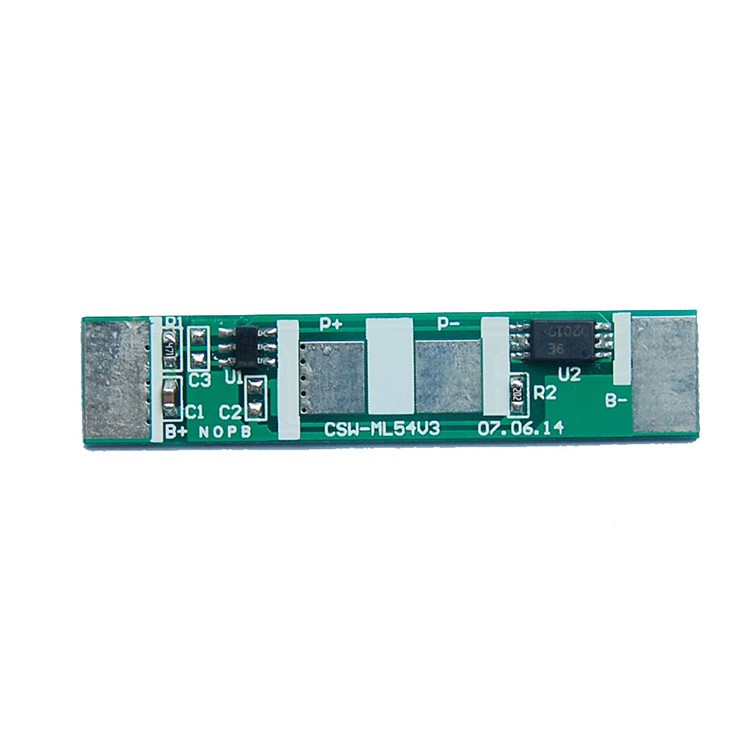 گواهینامه CE بسته باتری لیتیوم یون BMS، برد 3.2V 2A 1S BMS ضخامت 0.2-7mm