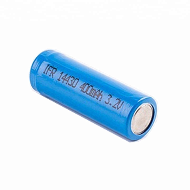15 گرم Lifepo4 اندازه 14430 باتری خورشیدی قابل شارژ 3.2 V 400mah برای ابزار دیجیتال