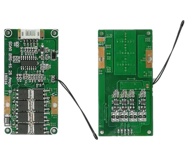پورت مشترک 4S 10A BMS 14.8 ولت با کنترل دما اندازه 66×34 میلی متر